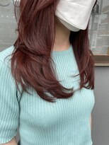 キュオンシア(CUEON. ciea)&nbsp;レイヤーカット×レッドブラウン