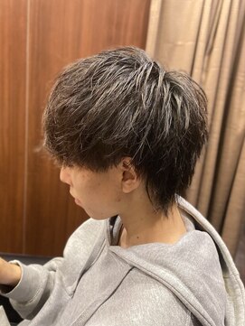 ヒロギンザ 御徒町店(HIRO GINZA) マッシュウルフ×ツイストスパイラルパーマ