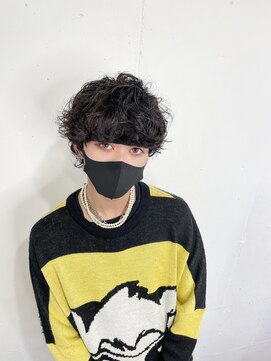 アップシーデイジー(upsy daisy) マッシュ×パーマ