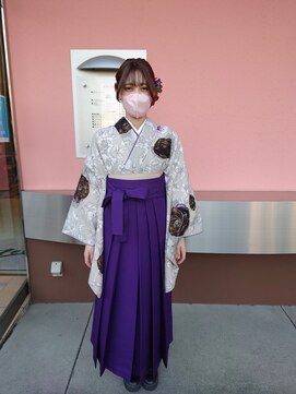 ジールドゥーエ(Zeal due) ハカマ着付け