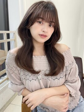 フォルテ 横浜店(FORTE) グレーベージュ / ニュアンスカラー/斜めバング/くびれ