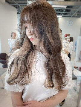 カルフール オハナ せんげん台西口店(Carrefour OHANA) 韓国風/インナーカラー/カット/トリートメント/イヤリングカラー