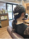 編みおろしスタイル