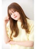 透明感×ベージュカラー