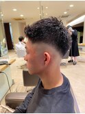 アップバング スキンフェード ツーブロック#2