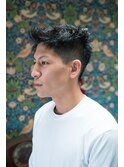 MEN'S  HAIR  アップバング