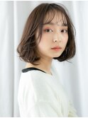 ミストバング小顔ツヤ髪ウェットふわミディn小山20代30代40代