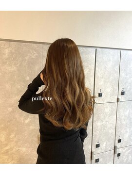 ガルボヘアー 名古屋栄店(garbo hair) 明るめブラウンプルエクステ10代20代