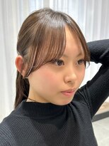 ビューブルー 亀戸錦糸町(VIEW BLUE)&nbsp;◎美髪カールピンクブラウンエアリーロング似合わせ前髪