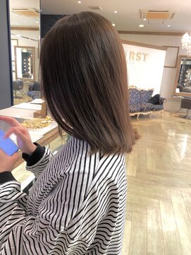 コワファースト 大分(COIFF1RST) ブリーチなしグレージュ