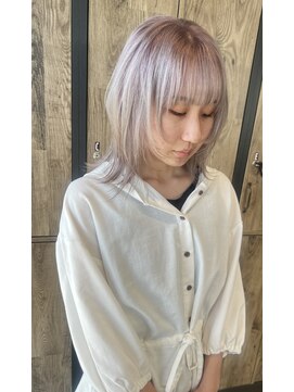 アンソメット 筑後店(UN SOMMET) ホワイトベージュ　ウルフ