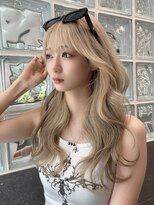 ロンド ジュルード 名古屋(Lond jeloud)&nbsp;どの季節でも可愛さ抜群ハイトーンカラー817