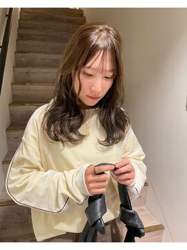 ユニコ(unico) ブリーチなしカラー/オリーブベージュ