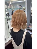 オズ 郡山桑野店(OZ) 黒髪ボブルフネビージュ小顔ワンレン