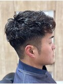 スパイラルパーマ