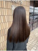 髪質改善ストレートヘア
