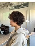 ショートパーマ