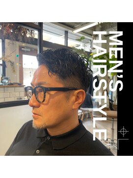 ミュージックロッタ(μ-ziq rotta) メンズ50代簡単スタイリングパーマ