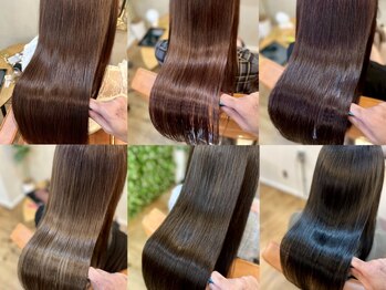 エルムトウキョウ(ELM Tokyo)の写真/カラー×髪質改善トリートメントで艶のある美しい色味を実現します♪指通りなめらかな仕上がりに【池袋】