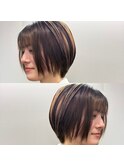 ショートボブ