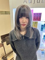 ソワンドゥ ブレス カルム 西中島店(soin de brace calme) デザインカラー×ミニウルフスタイル
