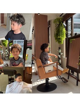 ヘイ ハッピー(Hey Happy)の写真/【キッズスペース有】親子でのご来店大歓迎♪小さいお子様連れでも気軽に通えるママさんにオススメサロン◎