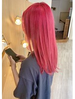 ヘアーガーデン シュシュ(hair garden chou chou)&nbsp;フロントレイヤー＋Cherry RED
