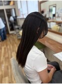 顔まわりカットで可愛いくおんぷ