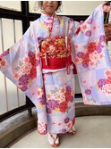 【七五三】ヘア＋着物レンタル全部セット29,990円