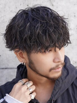 リロン 新宿(RIRON) 【RIRON】メンズマッシュ×シャドウパーマ