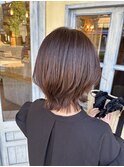大人ショートボブ