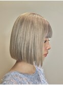前下がりボブ