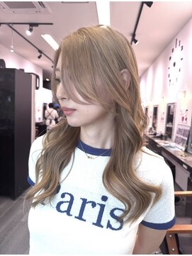 グリードヘアー(greed hair) 上品なミルクティーベージュ