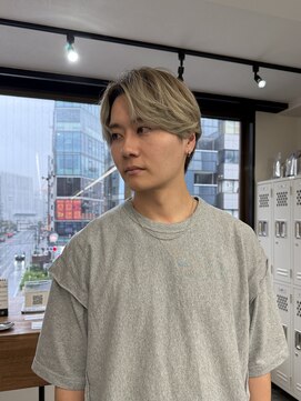 ソソ(soso) メンズナチュラルセンターパート