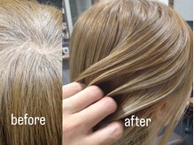 イベリス(Iberis)の雰囲気(白髪でお悩みの方はお任せ!!白髪でもOKなデザインカラーを提案♪)