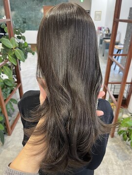 ソピ バイ インビテーション(sopi by invitation) 縮毛矯正をしてても叶う透明感カラー/airi