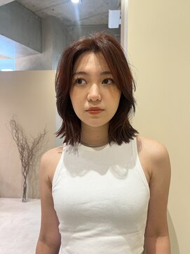 ネロ ヘアサロン 渋谷(NERO HAIR SALON) 【加藤木麻彩】ヘアカラー オレンジ