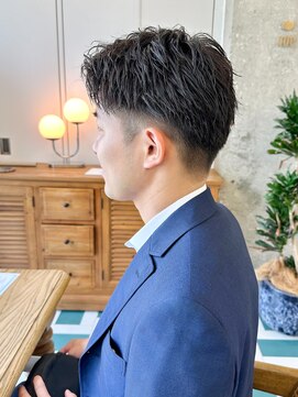 ノエ(noe) 刈り上げショート/メンズ/MEN’S/メンズカット/栄/c25