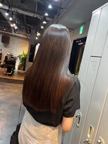 ラディックス(LADiX)&nbsp;シースルーマッシュボブヘアタッセルボブハイライト