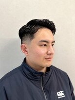 フジヤマバーバーショップ エビス(FUJIYAMA BARBER SHOP ebisu)&nbsp;フェード　サイドパート 【ebisu】