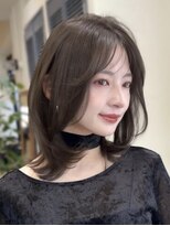 コート 青山(Cote) 美髪レイヤーカット/ミディアムレイヤー/くびれヘア/顔まわり