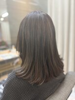 テーラヘアー 草加店(TELAHAIR)&nbsp;白髪ぼかしハイライト似合わせカット