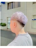 ホワイトシルバーハイトーン(フェード)