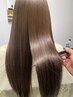【人気No2髪質改善】質感再生カラー+ヘアポテンツァトリートメント