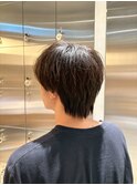 ナチュラルマッシュウルフショート