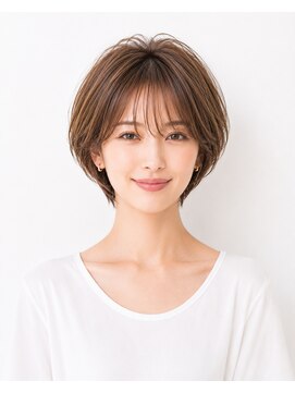 ビフィーノ リルネ(Bifino Rilune) 40代白髪30%の明るめショート
