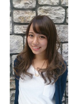 ユーアールキャッスル(UR CASTLE) グラデーションカラー ロングスタイル