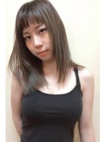 ラウンジ モリオ イケブクロ(Lounge MORIO Ikebukuro) 爽やか姫カット×スクエアバング