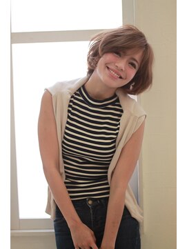 バグズ ヘアデザイン 桔梗が丘店(Baguz HAIR DESIGN) スッキリ眼力UP小顔ショート