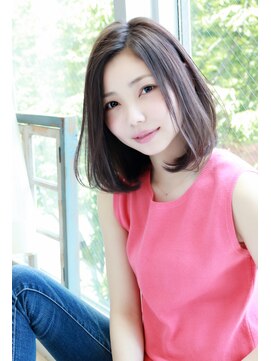 ナトゥーラ 御器所店(Natura) 【Natura御器所店】飯味英華 大人前下がりボブストレート♪